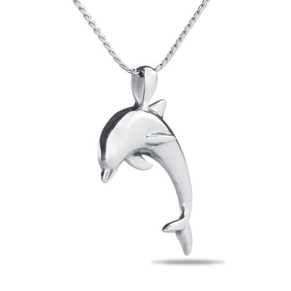 Dolphin Stainless Steel Necklace