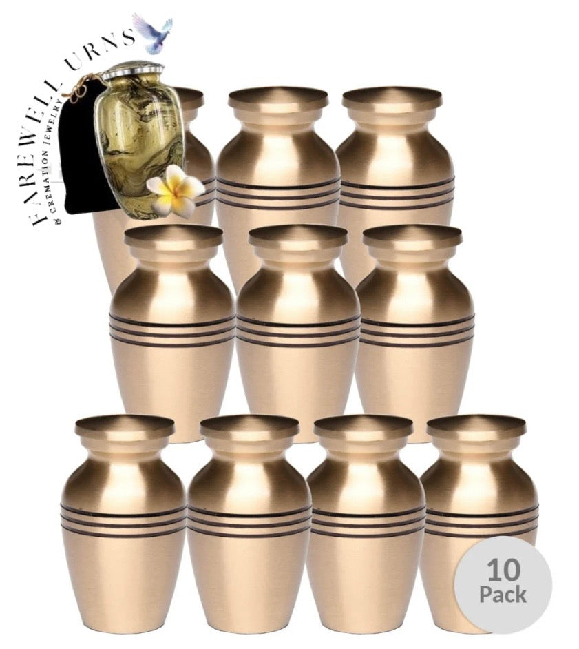 Three Rings Brass Keepsake - 10 Pack