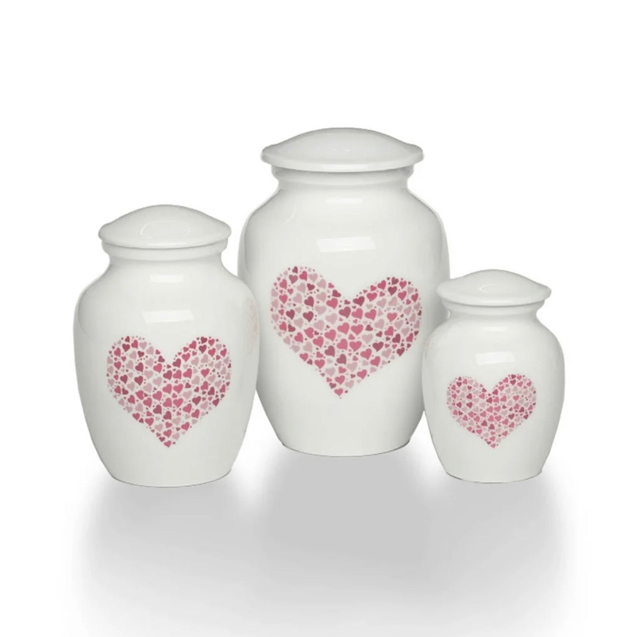 Pink Hearts - 3 Sizes