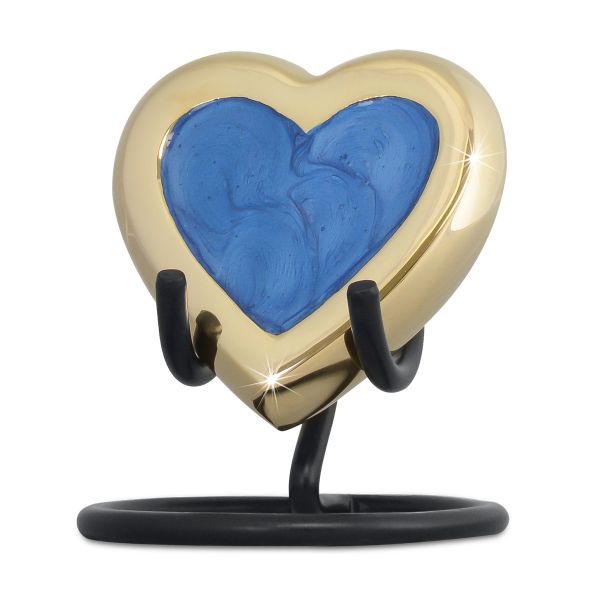 Loving Heart Brass Keepsake