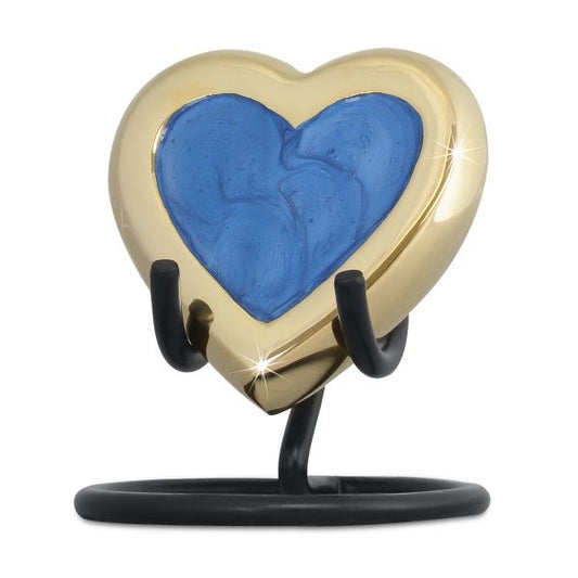 Loving Heart Brass Keepsake
