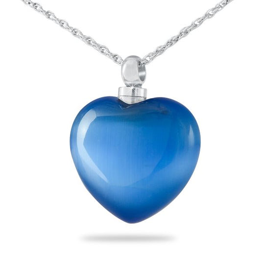 Glass Heart Necklace