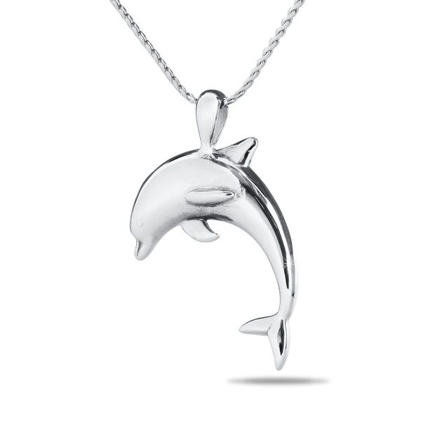 Dolphin Stainless Steel Necklace