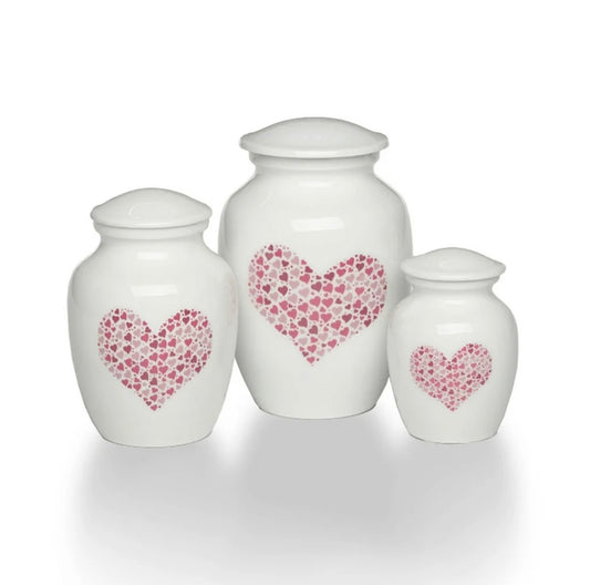 Pink Hearts - 3 Sizes