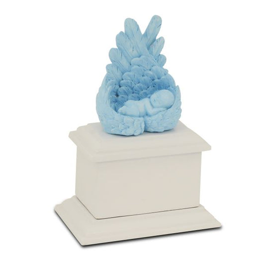 Heaven's Care Infant Urn (White Base)
