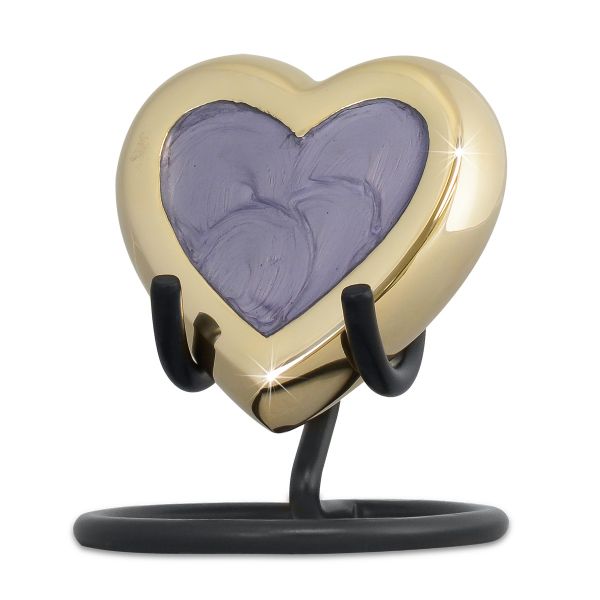 Loving Heart Brass Keepsake