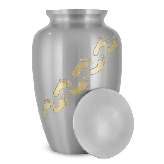 Timeless Journey Brass Urn
